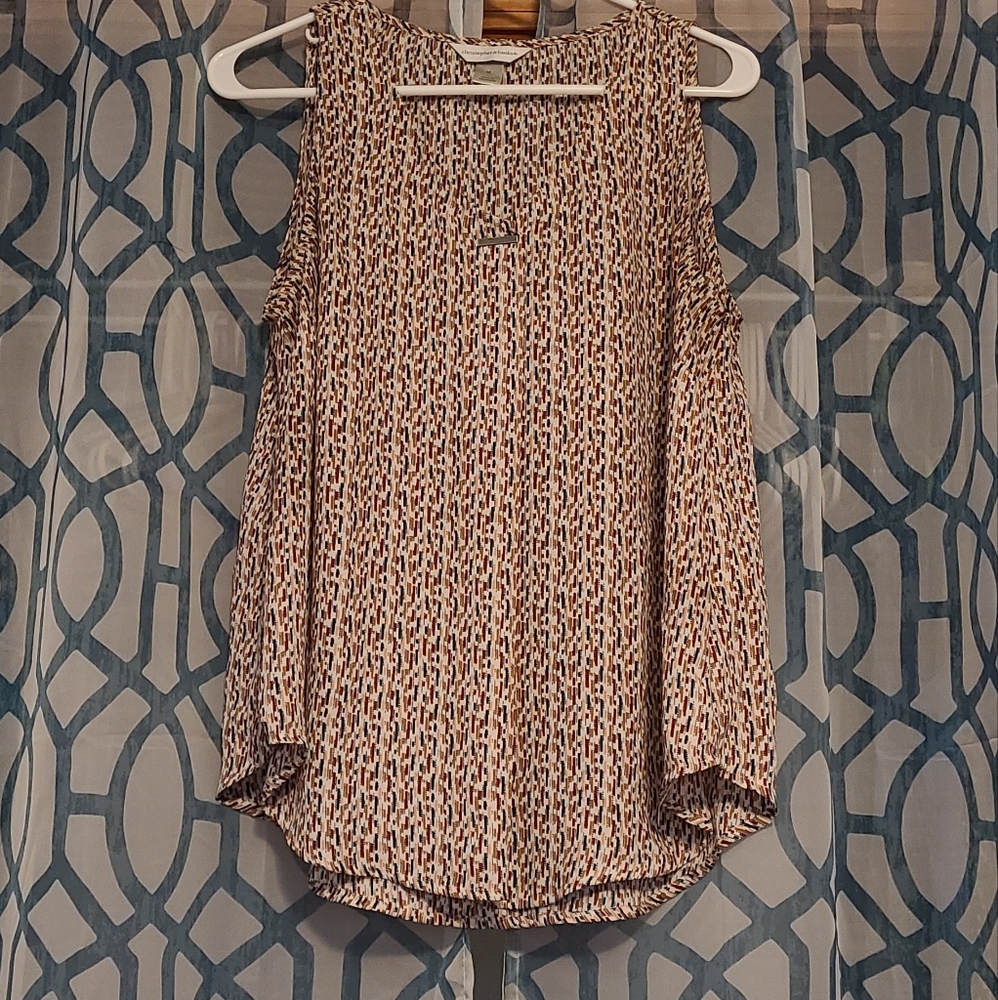 Women's flowy dressy tank top
